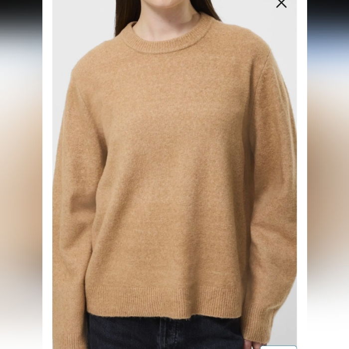 French Connection Emilia Sweater W Rib Cuff Collar & Waistband Size Xs Nwt